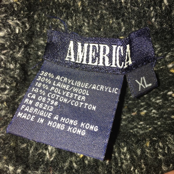 Men’s America xl striped sweater size xl men’s - Picture 3 of 3